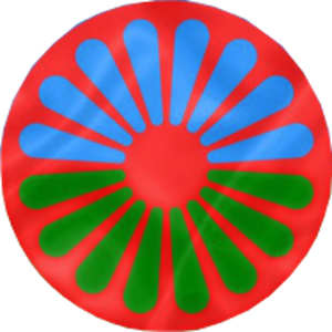 Emblema da roda cigana